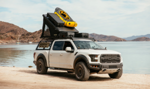 ROAM Desperado Hardshell Rooftop Tent  • ROAM-RTT-DSPRDO-SLATE-WB
