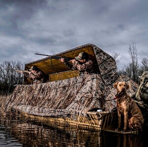 Beavertail 1400/1600 Series Flip-Top Blind - Spot Timber • 401347