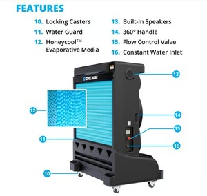 Cool Boss DB-36 Portable Evaporative Cooler • 5150153