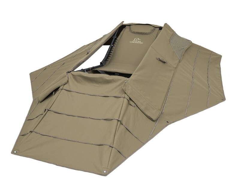 ALPS OutdoorZ Ducks Unlimited Zero-Gravity Layout Blind, Tan • 9200402