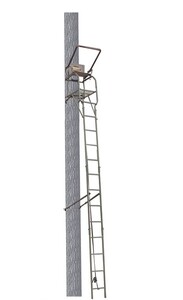Trophy Treestands Strike Eagle 18' Single Person Ladderstand • TL104