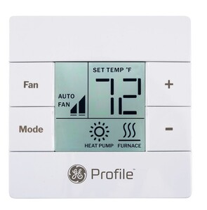 GE Appliances RV Air Conditioner Single Zone Wall Thermostat, White  • RGRWT2W