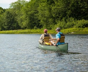 Old Town Discovery 158 Canoe - Green  • 01.3005.0160