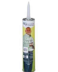 Dicor Self-Leveling Lap Sealant - 10.3 oz. Tube, Dove (Bright White)  • 501LSD-1