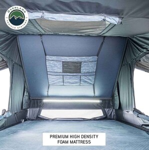 Overland Vehicle Systems XD Everest Cantilever Aluminum Hard Shell Roof Top Tent, Blue Body & Black Rainfly  • 18489902