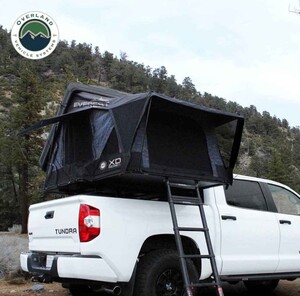 Overland Vehicle Systems XD Everest Cantilever Aluminum Hard Shell Roof Top Tent, Blue Body & Black Rainfly  • 18489902