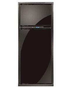 Norcold Polar N7X Series 2-Way AC/LP RV Refrigerator with Fan, 7 cu ft, Black, RH Hinge  • N7X