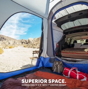 Napier Sportz SUV 5-Person Tent, 9'x9', Blue and Grey  • 82000