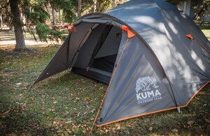 Kuma Outdoor Gear Tekarra 4-Person Tent • 484-KM-TETK-GO-4