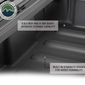 Overland Vehicle Systems D.B.S. - Dark Grey 169 QT Dry Box with Wheels, Drain, and Bottle Opener  • 40100031
