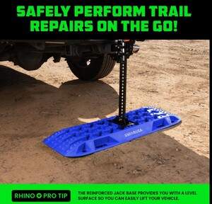 Rhino USA Recovery Traction Boards, Pair, Blue  • RG-TB42X13-BLU