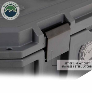 Overland Vehicle Systems D.B.S. - Dark Grey 117 QT Dry Box With Drain and Bottle Opener  • 40100021