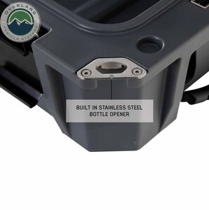 Overland Vehicle Systems D.B.S. - Dark Grey 117 QT Dry Box With Drain and Bottle Opener  • 40100021