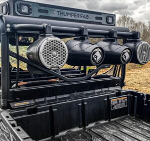 Thumper Fab Defender Wake Tower Speaker Bar, Raw  • TF040001-X