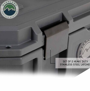 Overland Vehicle Systems D.B.S. - Dark Grey 95 QT Dry Box With Drain and Bottle Opener  • 40100011