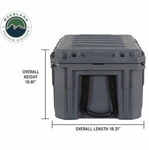 Overland Vehicle Systems D.B.S. - Dark Grey 95 QT Dry Box With Drain and Bottle Opener  • 40100011