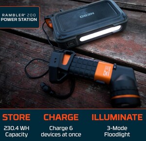NEBO Rambler 200 Portable Power Station  • NEB-PST-0003