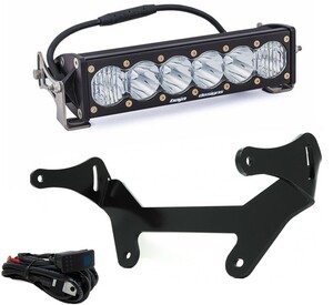 Baja Designs Can-Am OnX6+ LED 10 Inch Shock Mount Light Bar Kit - Can-Am 2017-24 Maverick X3  • 447120