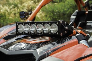 Baja Designs Can-Am OnX6+ LED 10 Inch Shock Mount Light Bar Kit - Can-Am 2017-24 Maverick X3  • 447120
