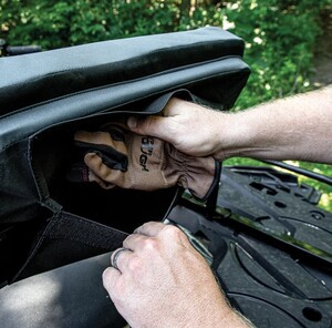 Yutrax Universal Mount ATV Backrest  • TX219