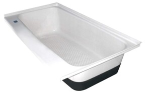 Icon Bath Tub with Left Hand Drain, Polar White  • 00478