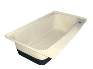 Icon Bath Tub with Right Hand Drain, Colonial White  • 00479