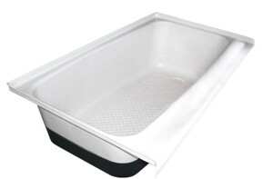 Icon RV Bath tub Right Hand Drain, Polar White  • 00484