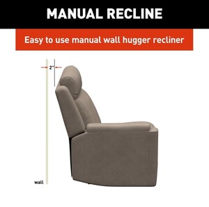 Thomas Payne Signature Heritage Series RV Theater Seating Recliner - Right Arm, Driftwood  • 2024044095