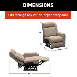 Thomas Payne Signature Heritage Series RV Theater Seating Recliner - Left Arm, Dellmead  • 2024044112