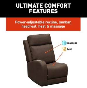 Thomas Payne Signature Seismic Series RV Theater Seating Recliner - Right Arm, Satula  • 2024044192