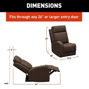 Thomas Payne Signature Seismic Series RV Theater Seating Recliner - Right Arm, Satula  • 2024044192