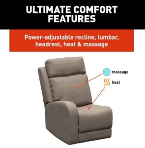 Thomas Payne Signature Seismic Series RV Theater Seating Recliner - Right Arm, Driftwood  • 2024044196