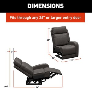 Thomas Payne Signature Seismic Series RV Theater Seating Recliner - Left Arm, McCoy  • 2024044201