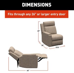 Thomas Payne Signature Heritage Series RV Theater Seating Recliner - Right Arm, Dellmead  • 2024044111