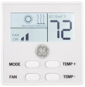 GE Appliances Ducted Install Kit, Air Distribution Box, Thermostat, Controls - White  • RVACS-DKITW