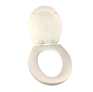 Dometic Slow-Close Wood Seat, 310/311, White  • 385312075